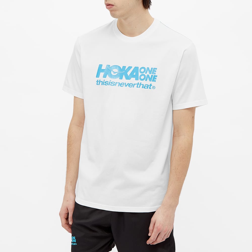 Hoka One One Thisisneverthat X - Women Tee - White,Australia EAF-813945